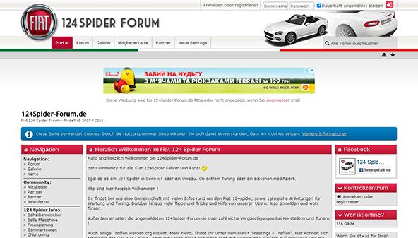 124 spider forum (124spider-forum.de)