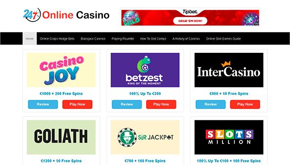 24-7 كازينو عبر الإنترنت (24-7-onlinecasino.com)