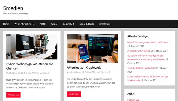 5 laikmenos (5medien.de)