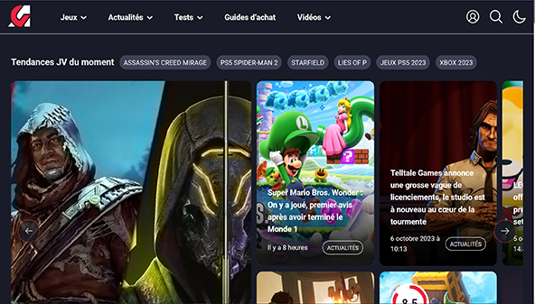 Žaidimų naujienos (actugaming.net)