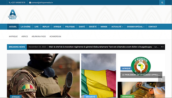 afriquemedia.tv