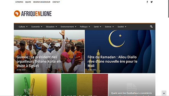 Afrika line (afriquenligne.fr)