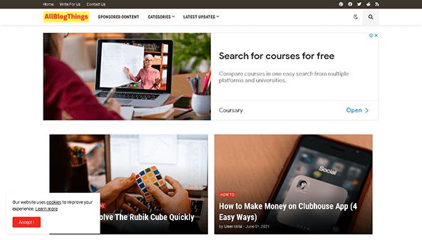 Wszystkie sprawy związane z blogiem (allblogthings.com)