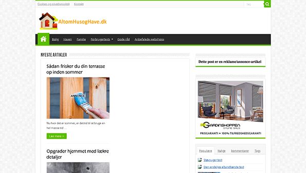 Altom Husog tiene (altomhusoghave.dk)