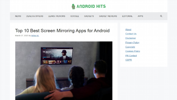 Android treffer (androidhits.com)