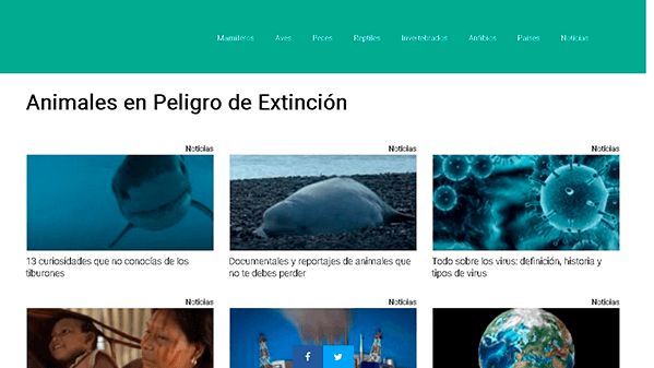 Animals in Danger of Extinction (animalespeligroextincion.org)