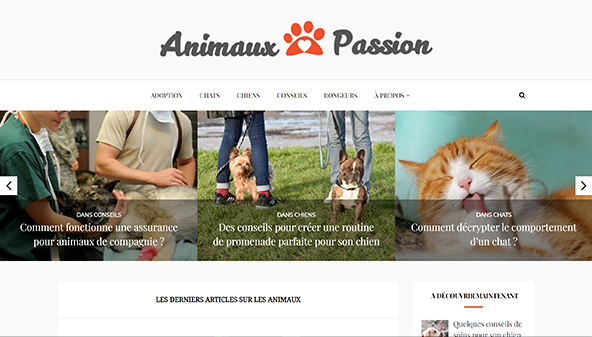 Zwierzęta pasja (animauxpassion.fr)
