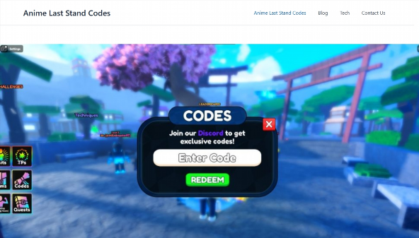 animelaststand.codes