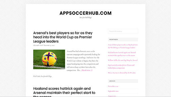 appsoccerhub.com