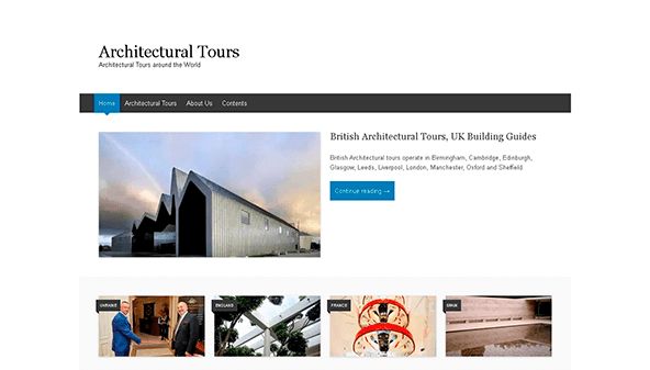 Arkitektoniska rundturer (architecturaltours.co.uk)