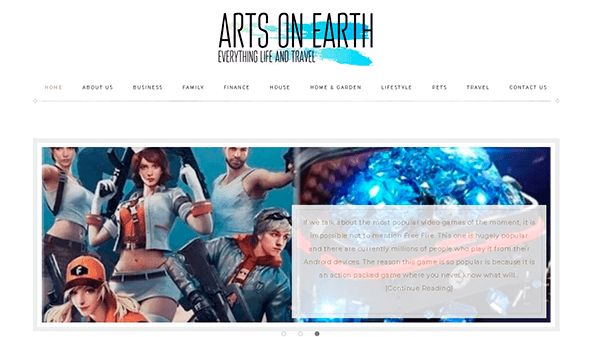 Мистецтво на землі (artsonearth.com)