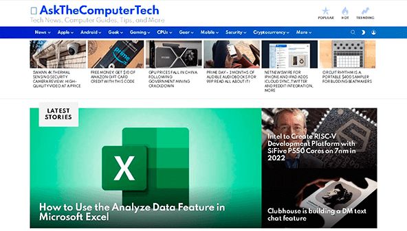 Спроситекомпьютерные технологии (askthecomputertech.com)