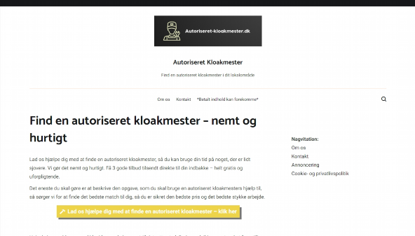 autoriseret-kloakmester.dk