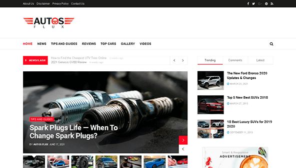 Flyt biler (autosflux.com)