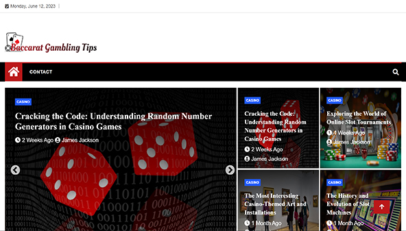 Baccarat speltips (baccaratgamblingtips.com)