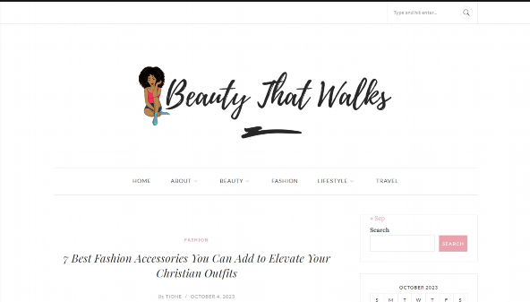 Skönhet som går (beautythatwalks.com)