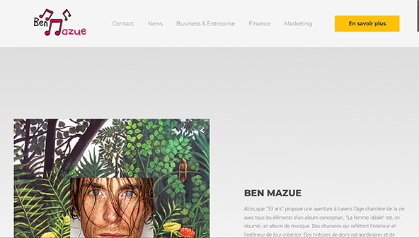 Ben mazue (benmazue.com)