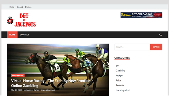 Insatser och jackpottar (betandjackpots.com)