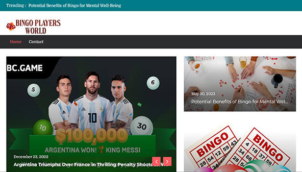 Bingo spelare världen (bingoplayersworld.com)