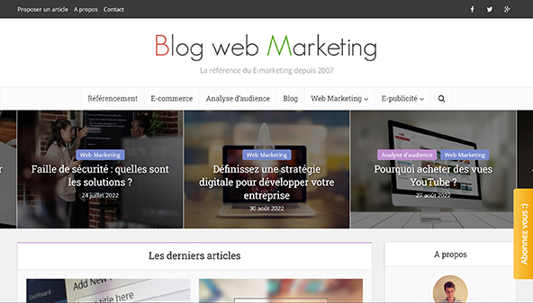 بلوق التسويق على شبكة الإنترنت (blog-web-marketing.fr)