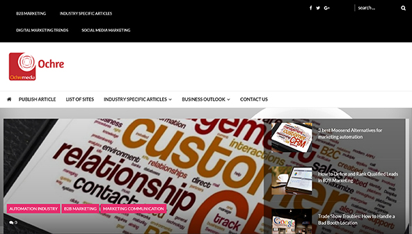 Blogg om ockramedia (blog.ochre-media.com)
