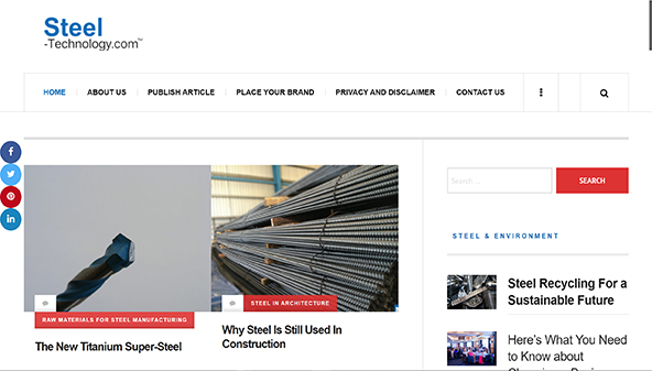 Blog da indústria do aço (blog.steel-technology.com)