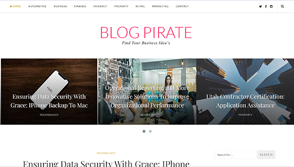 Blog pirate (blogpirate.org)