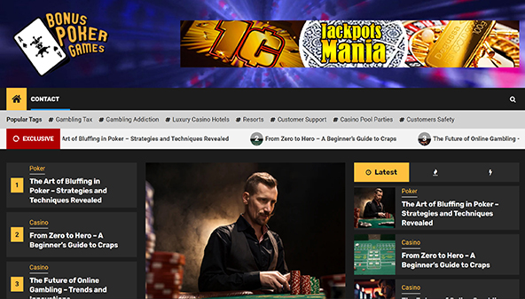 Bonus poker games (bonuspokergames.com)
