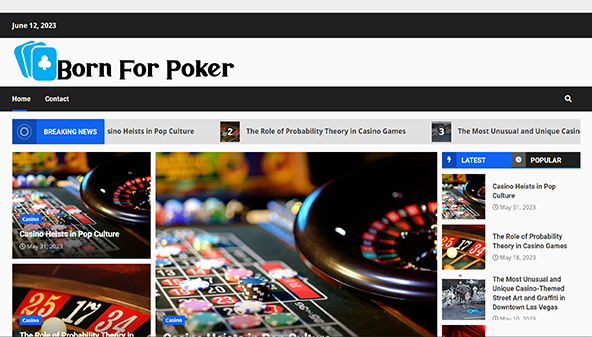 Born for poker (bornforpoker.com)