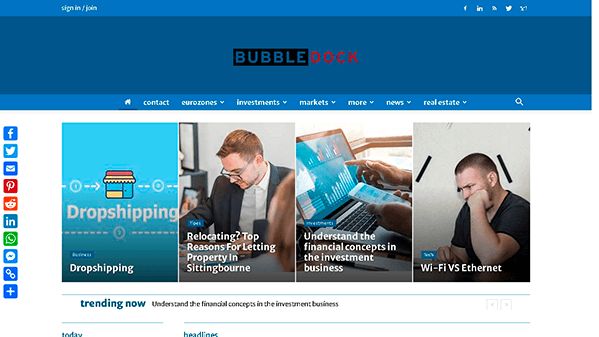 Bubble docka (bubbledock.com)
