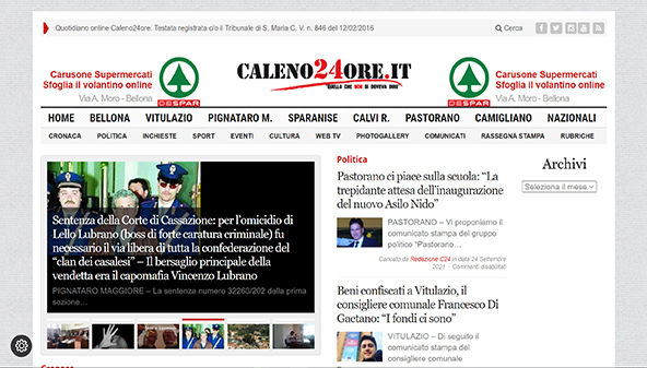 Caleno 24 horas (caleno24ore.it)