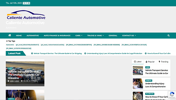 calienteautomotive.com