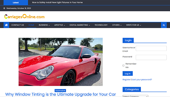Vagnar online (carriagesonline.com)