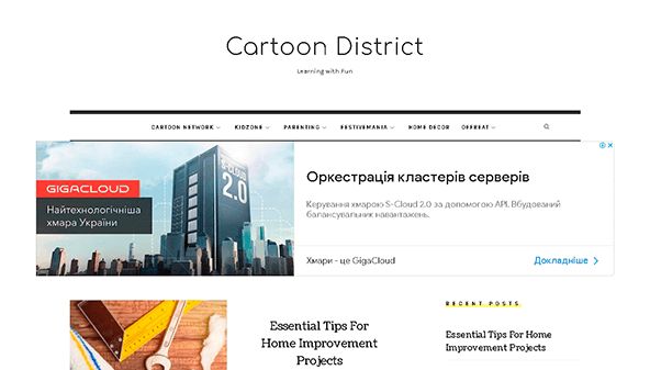 Sarjakuvapiiri (cartoondistrict.com)