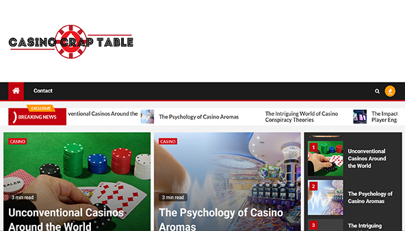 Casino crap bord (casinocraptable.com)