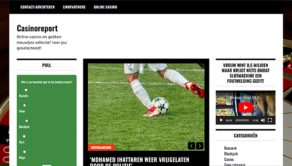 Relatório do cassino (casinoreport.nl)