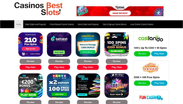 Casinon bästa slots (casinosbestslots.com)