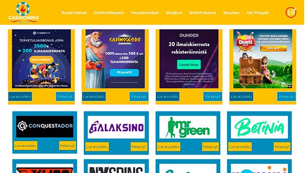 Казино Винкс (casinowinx.com)