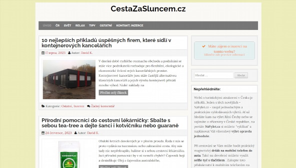 Tie auringon takana. (cestazasluncem.cz)