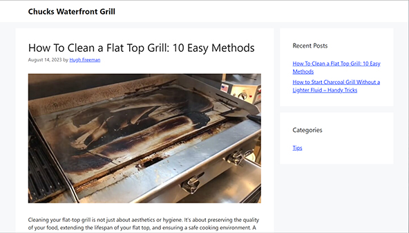 chuckswaterfrontgrill.com