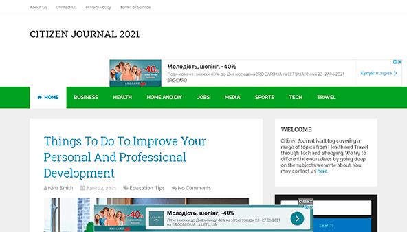 Medborgartidning (citizenjournal.net)