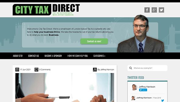 Tiesioginis miesto mokestis (citytaxdirect.co.uk)