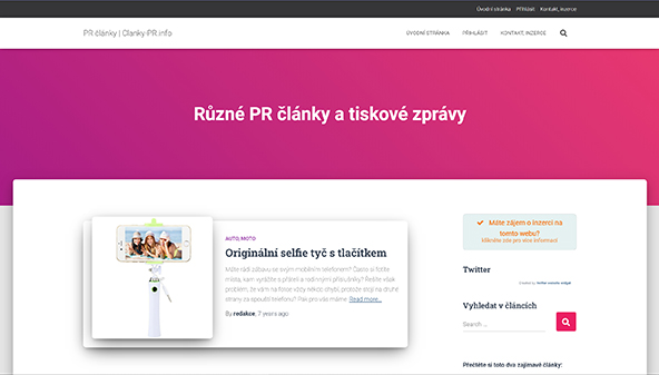 Artykuły PR (clanky-pr.info)