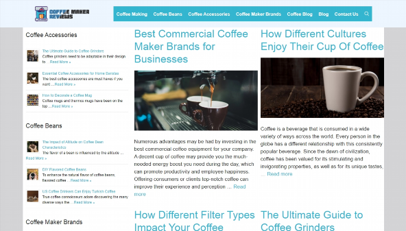 Reseñas de cafeteras (coffeemakershopping.com)