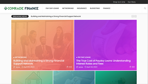 comradefinance.com