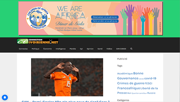connectionivoirienne.net
