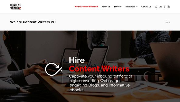 Innehållsförfattare Filippinerna (contentwritersph.com)