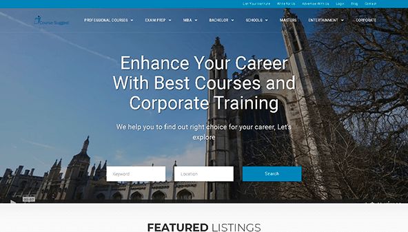 Course suggest (coursesuggest.com)