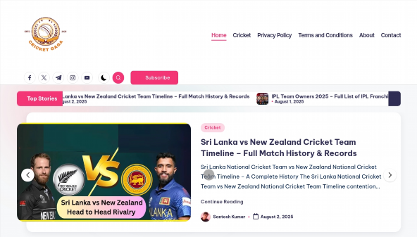 cricketgaga.com