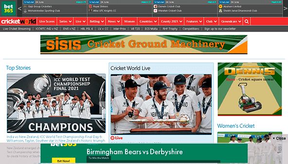 El mundo del críquet (cricketworld.com)